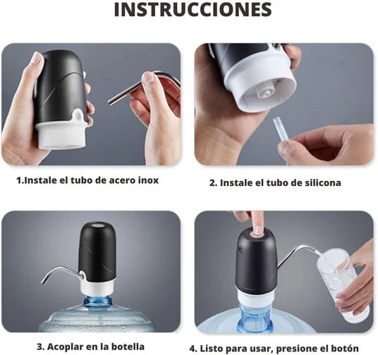 Dispensador De Agua Eléctrico Recargable